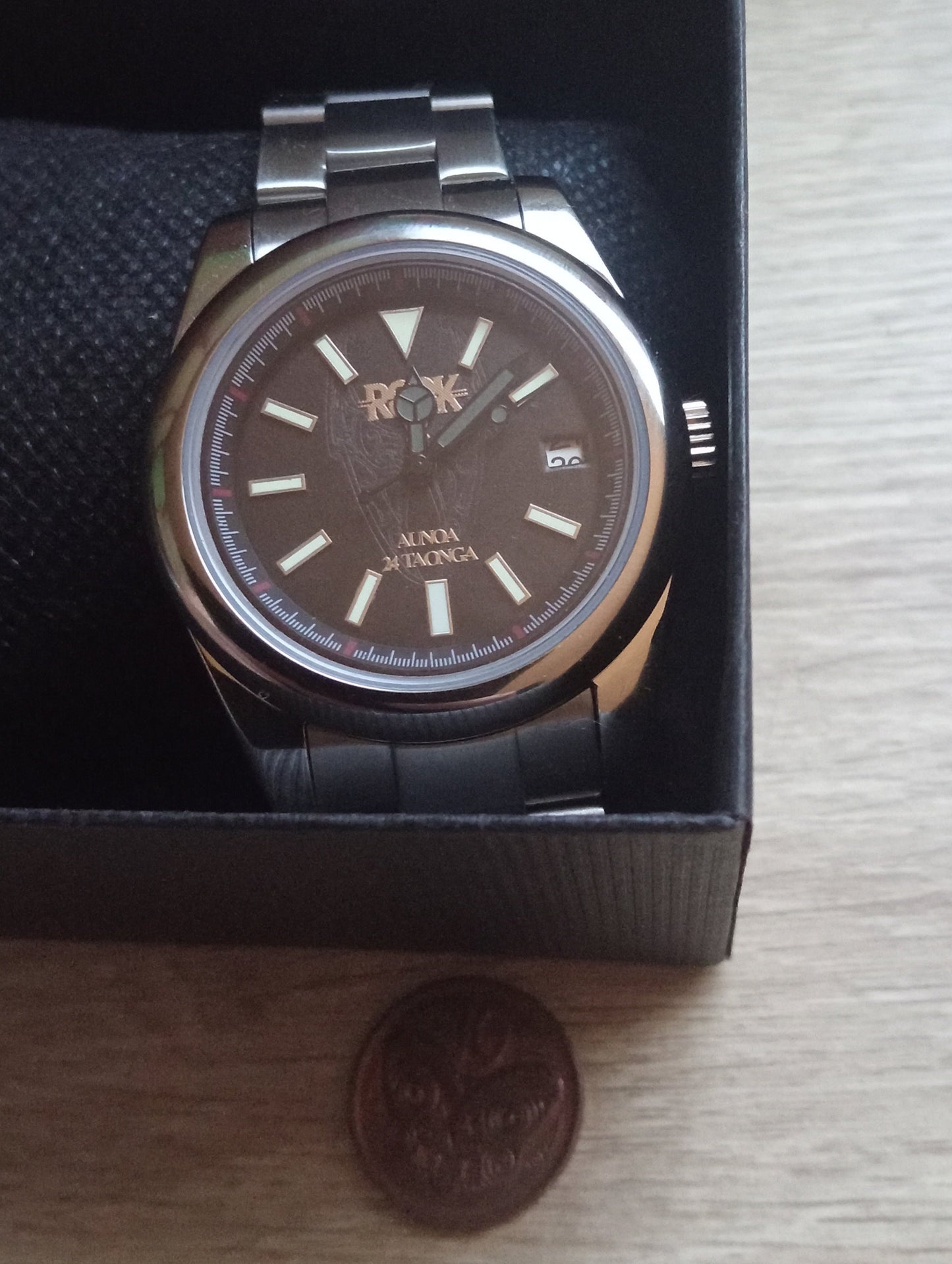 HURUIKI COLLECTION Rook RL40-35 "Tio Pango" Black Oyster